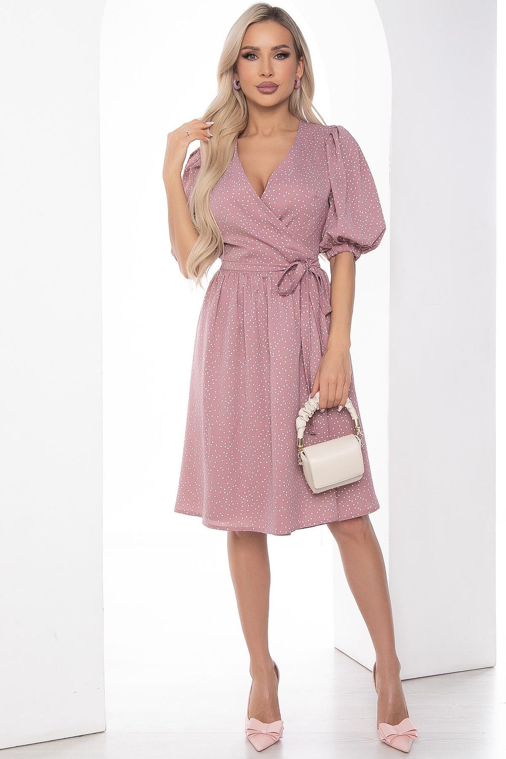 Платье Мечты сбываются пудровое П10119 LT Collection