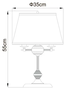 Декоративная настольная лампа Arte Lamp ALICE