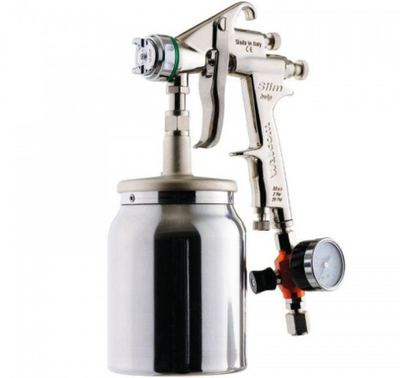 Краскопульт Walcom Slim HTE нижний бачок-байонет 1 л.