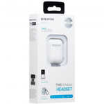Беспроводные наушники TWS BOROFONE BE30 AirPod 2 (белый)