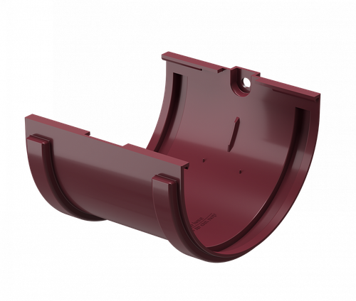 Döcke STANDARD Соединитель желобов 120 мм (Красный 3005)