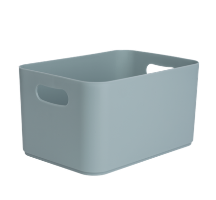 Корзина Agraba, 3.7 л, 23х16х12 см, цвет серая мистерия, пластик