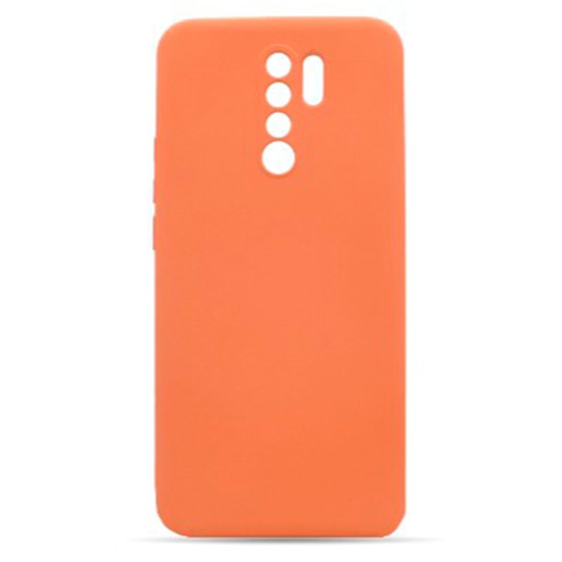 Силиконовый чехол Monarch Premium для Redmi 9 (Оранжевый)