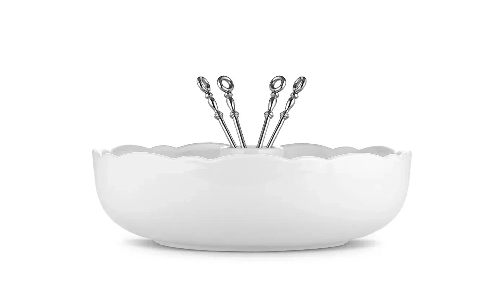 Alessi Нарядная миска для закусок 22 см