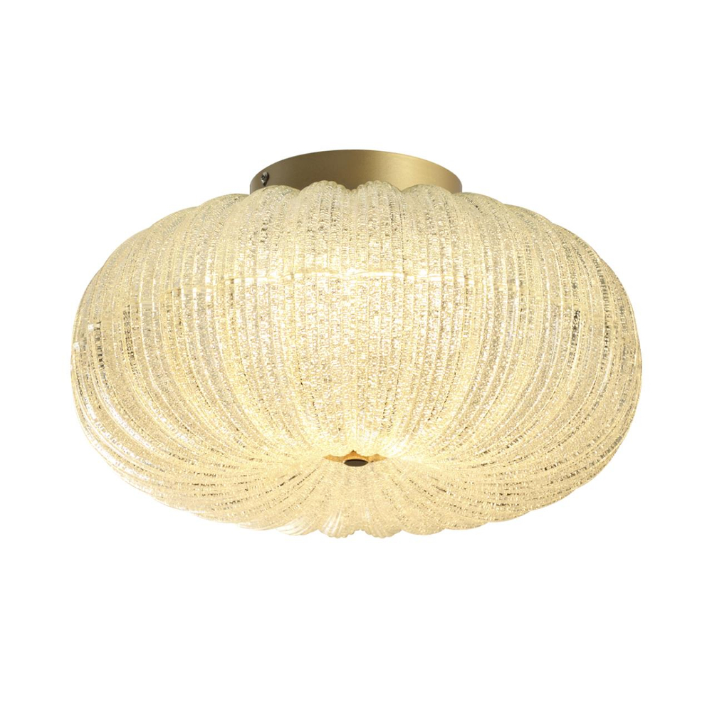 7720/36L PIKO LED SN 572 Светильник металл/стекло/прозрачный/золотой LED 36Вт 3000-6500K D400 IP20 пульт ДУ ANGELO