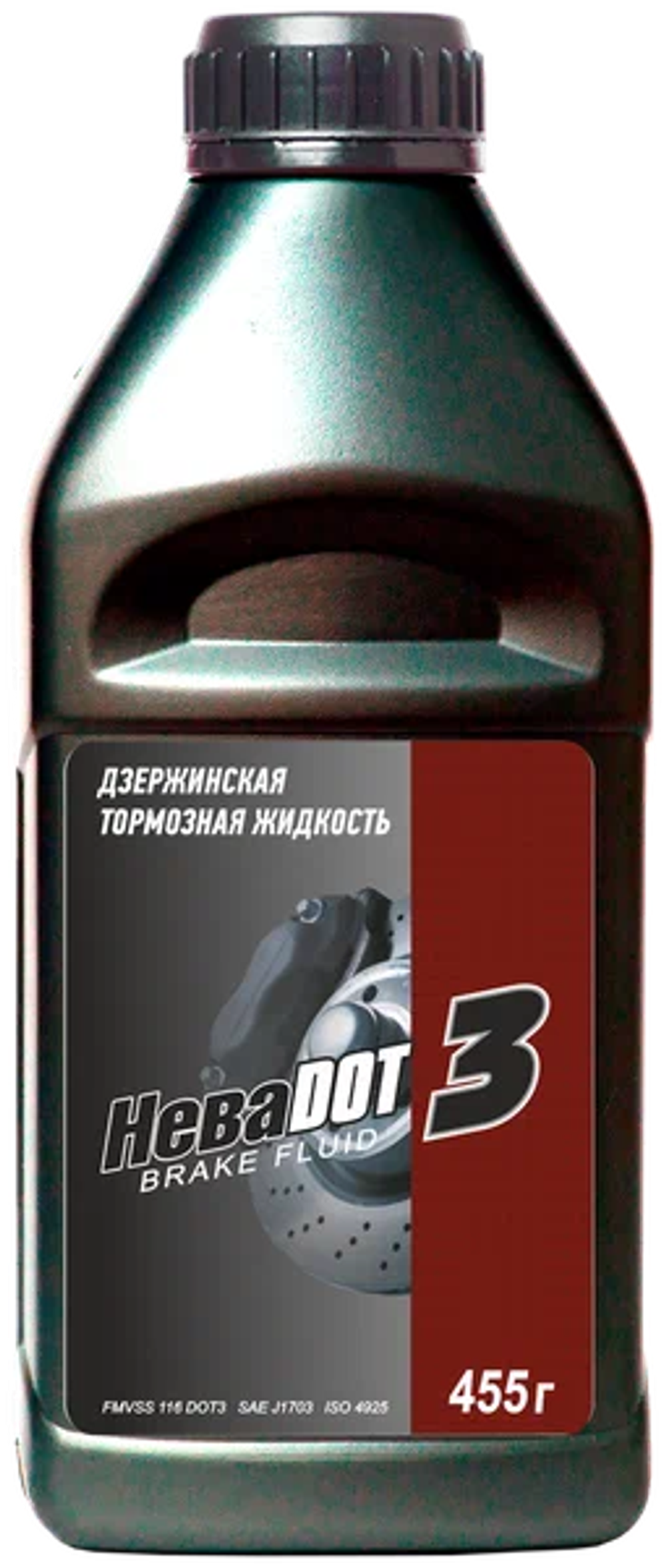 Тормозная жидкость Дзержинский Нева DOT-3, 455 г