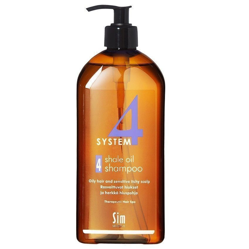 System 4 -  Шампунь Sim Sensitive №4 для очень жирной кожи головы, борется с перхотью, 500 мл