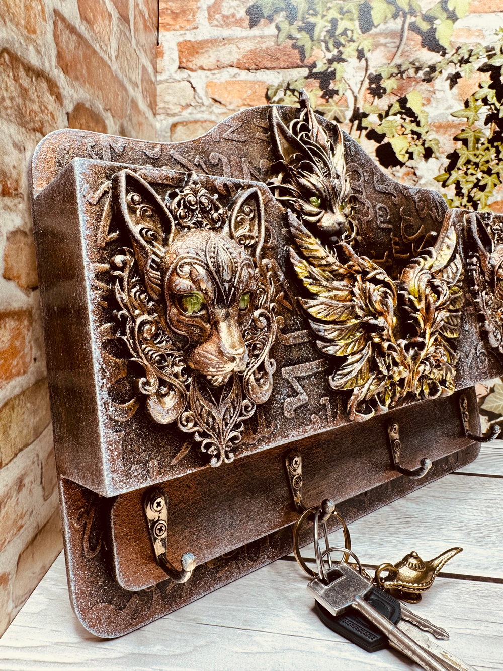 Ключница "Мифические коты"