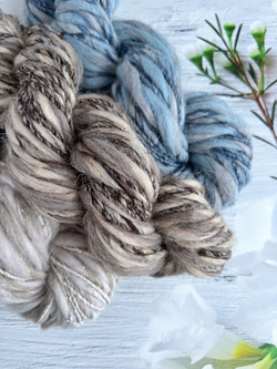 Трикотажная пряжа для вязания MORELINO толстая шишибрики