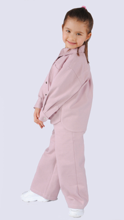 Рубашка джинсовая для девочки 2-8 лет Fleur de Vie