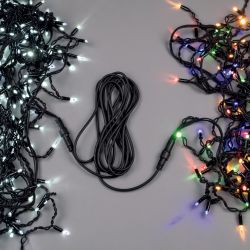 UCX-F90 E-5M-BK Удлинитель для гирлянд серии F90PRO. 5м. Статика-мерцание. IP67. Черный. TM Uniel