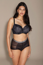 Бюстгальтер Erba с чашками на тонком поролоне (Размер: 80D) (Цвет: черный)