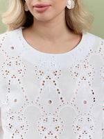 Блузка Милица-1 Виотекс БЕЛЫЙ -4