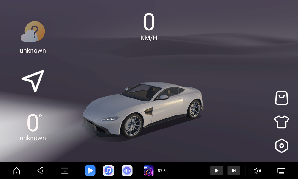 монитор для автомобиля ANDROID 13 10.3", UIS 7870, KUBERG OL-1010-R-2K
