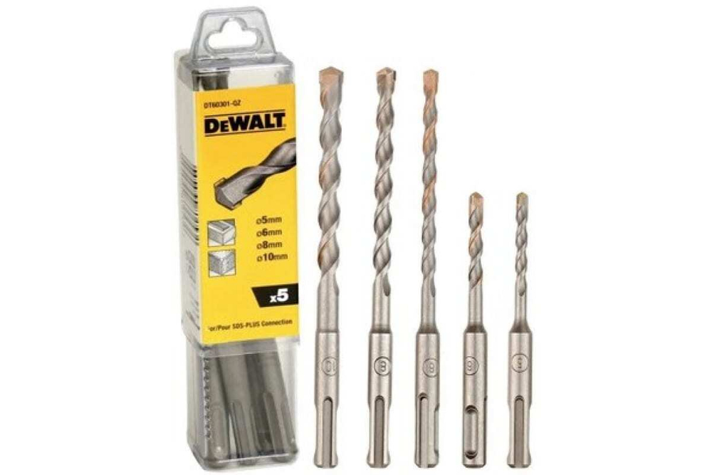 Набор буров Industrial 5 шт. DEWALT DT60301