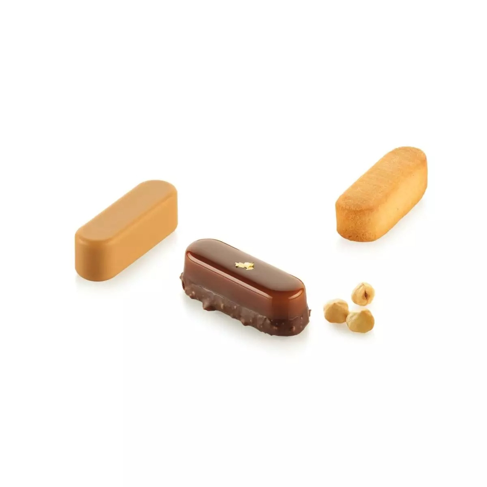 Силиконовая форма для эклеров ECLAIR XS 14, Silikomart, Италия