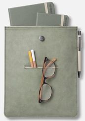 Bookaroo Books & Stuff Pouch - Fern