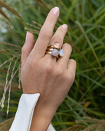 Кольцо Qudo FIRENZE 18.5 (G) Light Peach 107001/40-4205 18.5 размер 18,5