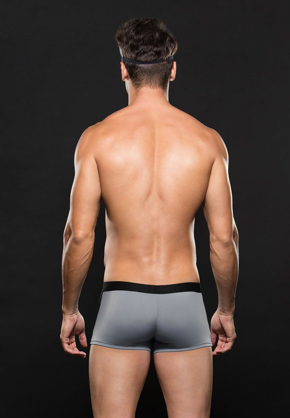 Комплект полицейского: хипсы и фуражка (Размер: M-L) (Цвет: серый)