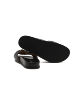 Шлепанцы кожаные ciabattina TWINSET - черный(221TCP024)