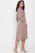 Платье трикотажное Дарьяна НЬЮ (бежевое) П14304-18М LT Collection