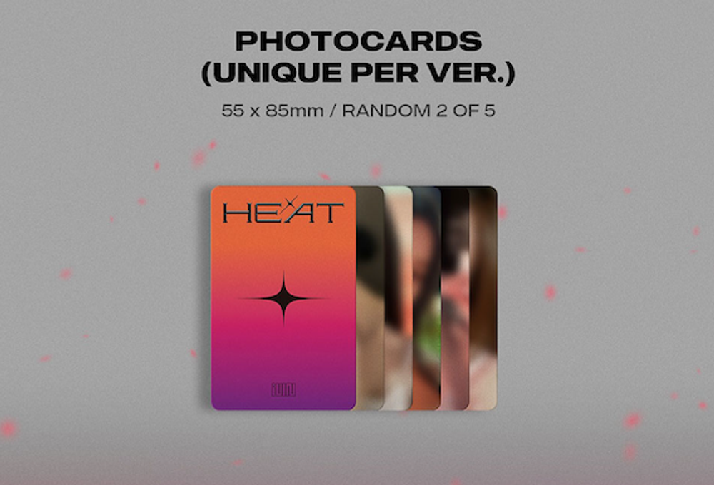 Альбом i-dle - HEAT (SLEEVE / BLAZE Ver.)