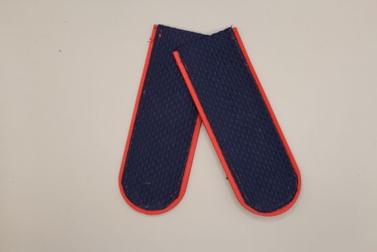 Погоны "Полиция МВД" темно-синие чист. (пластик)