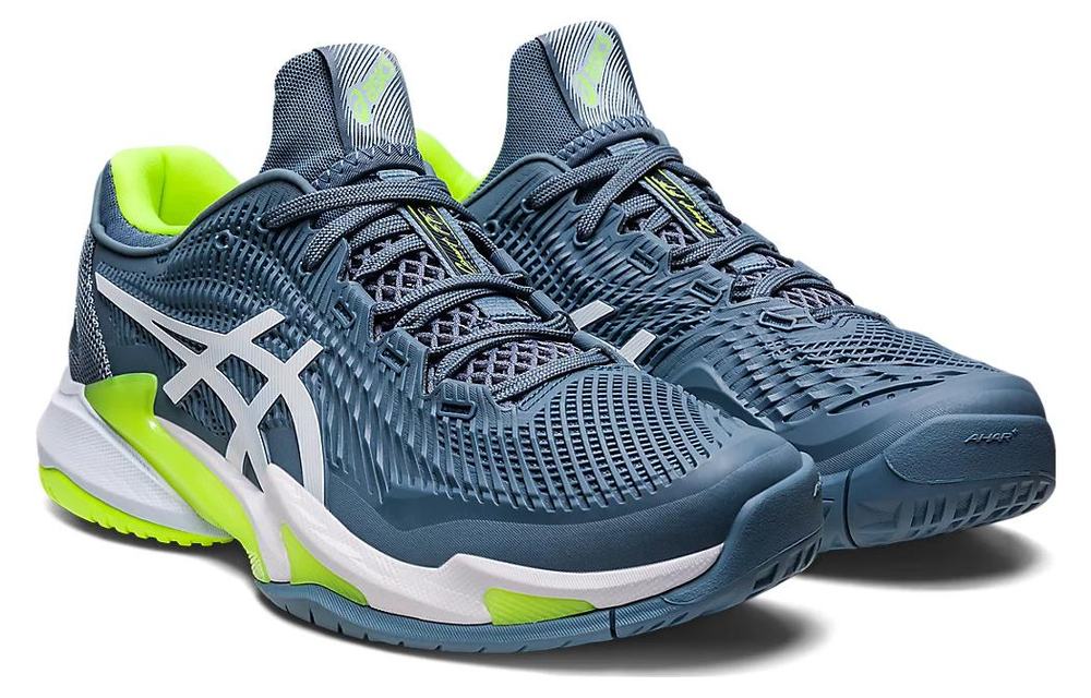 ASICS Court Ff 3 "Steel Blue Lime"