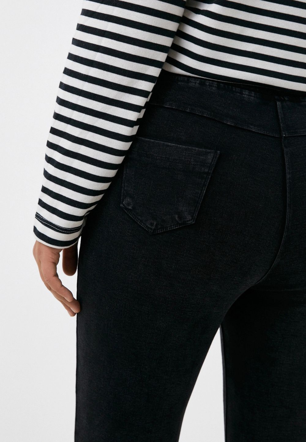 Джеггинсы утепленные больших размеров