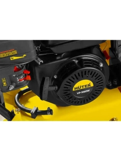 Виброплита бензиновая VP-1050W Huter - с баком для воды; 6,5 л.с.; площадка 540*430мм, 88 кг