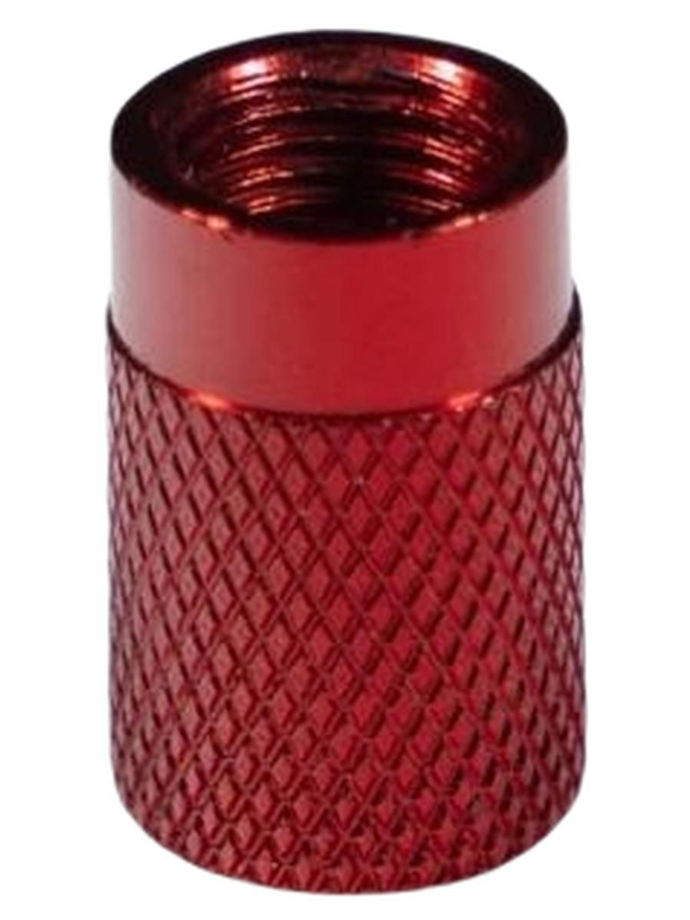 Колпачки на ниппель вентиль красные 2 штуки