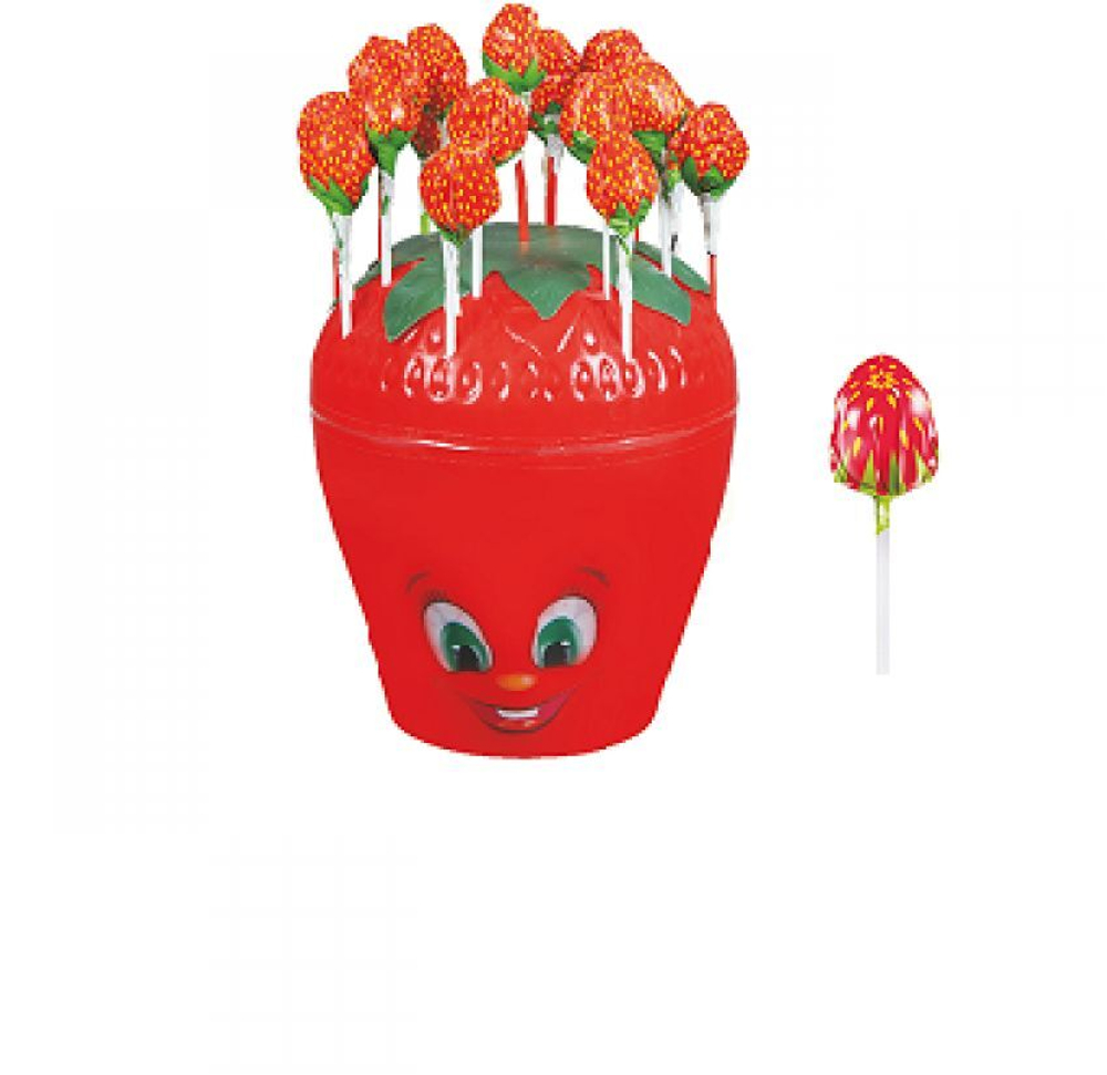 Карам. "Strawberry" Клубн. в клубн. (14гр*100шт*6бл)