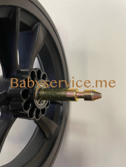 Колесо Happy Baby Luna заднее черное