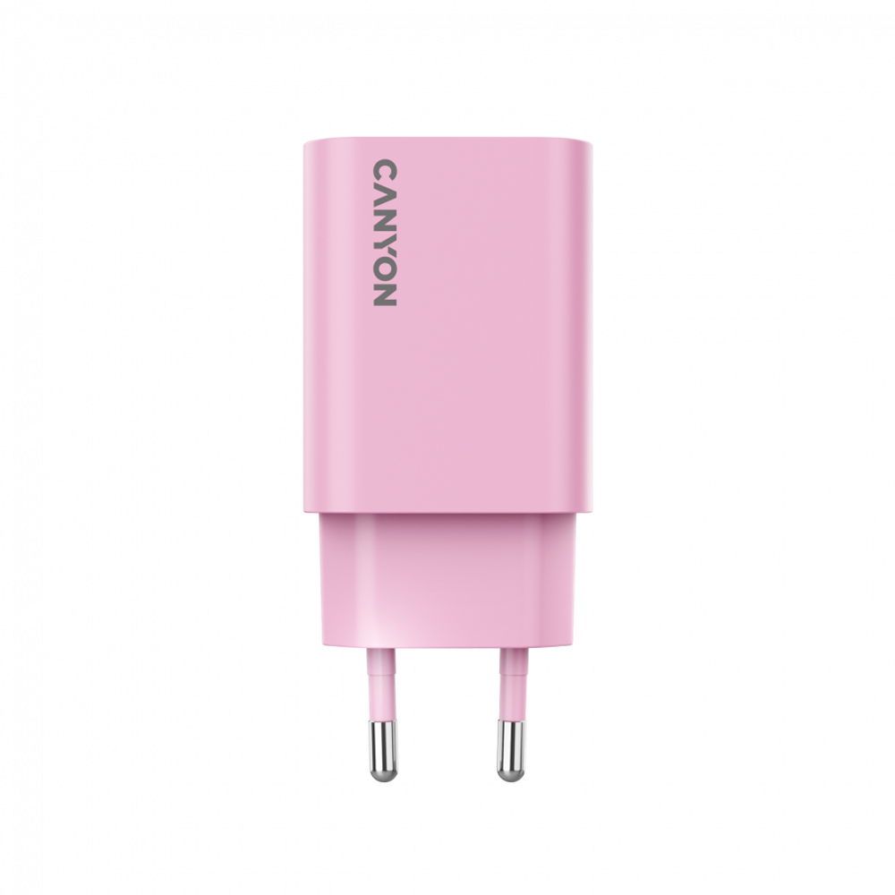 CANYON charger OnCharge 30CL Max Power 30W 1xPD EU Pink