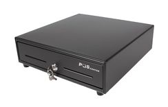 Денежный ящик POScenter 13EМ 330x335x90, механический, PUSH, черный