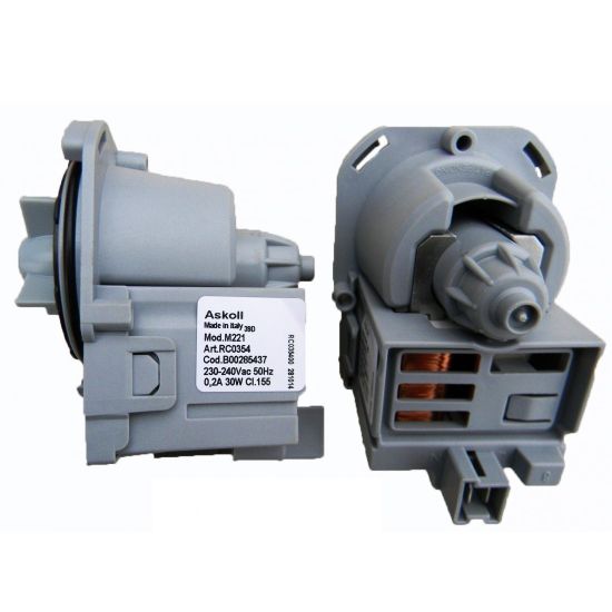 Помпа Askoll 30W без улит. на защелке 3 шт. клеммы вместе