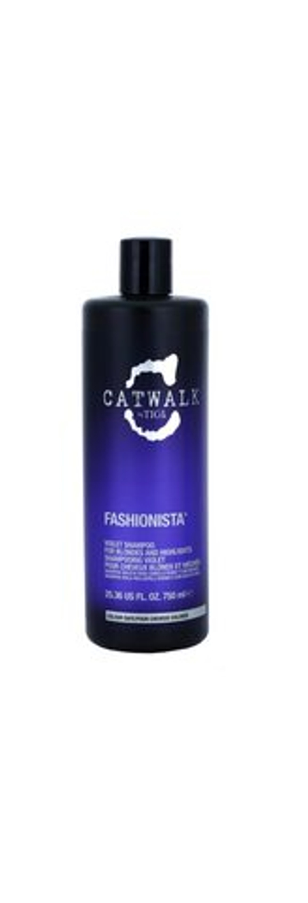 TIGI Catwalk Fashionista - фиолетовый шампунь для светлых и мелированных волос /   750  ml  / GTIN 615908426830