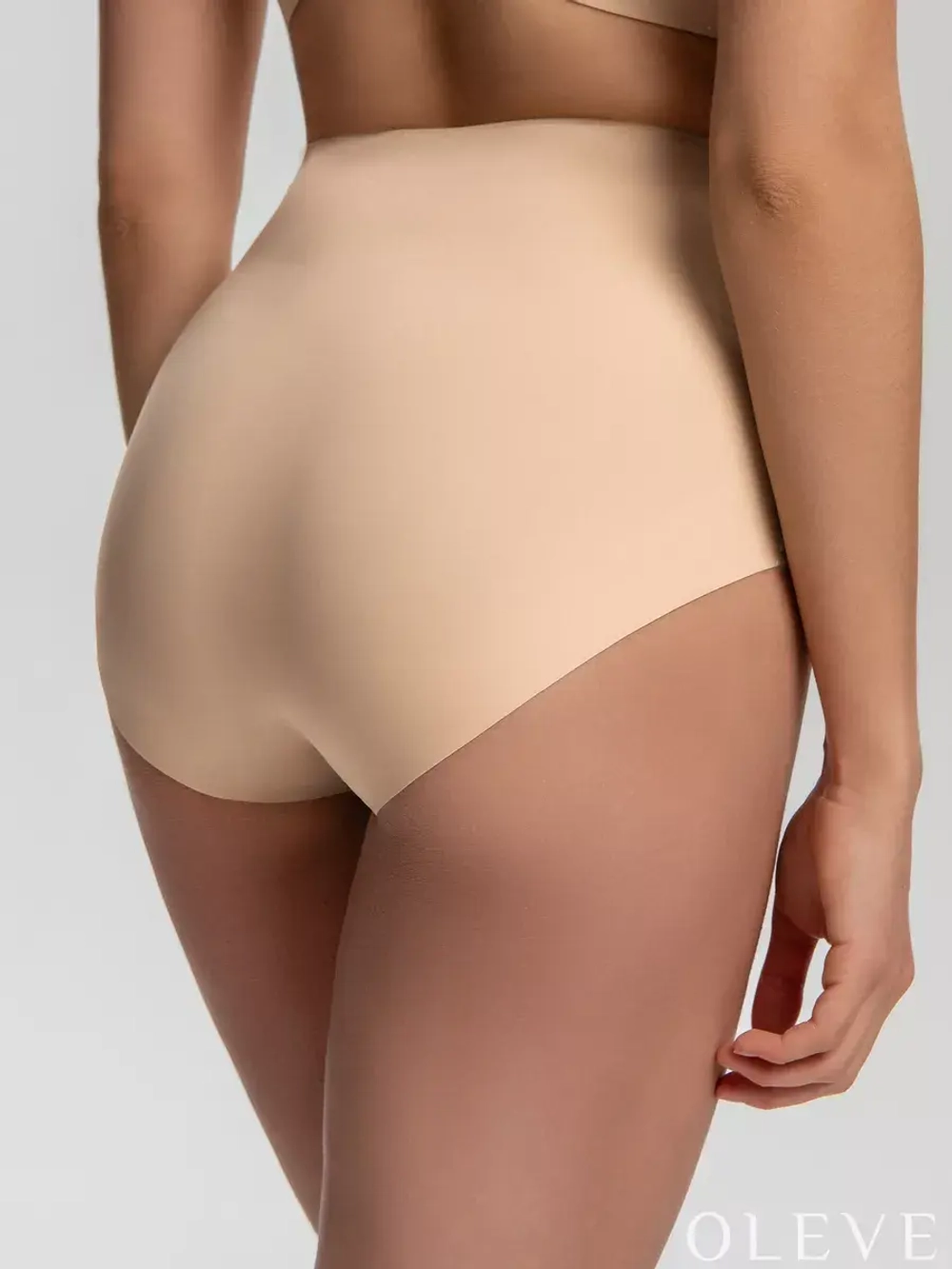 Бесшовные утягивающие трусы слипы Plus Size
