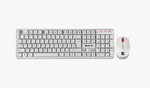 Комплект Клавиатура и мышь беспроводной Defender MILAN C-992 White