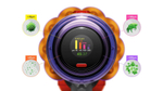 Пылесос Dyson V12 Detect slim absolute (SV46) UK, yellow/nickel
