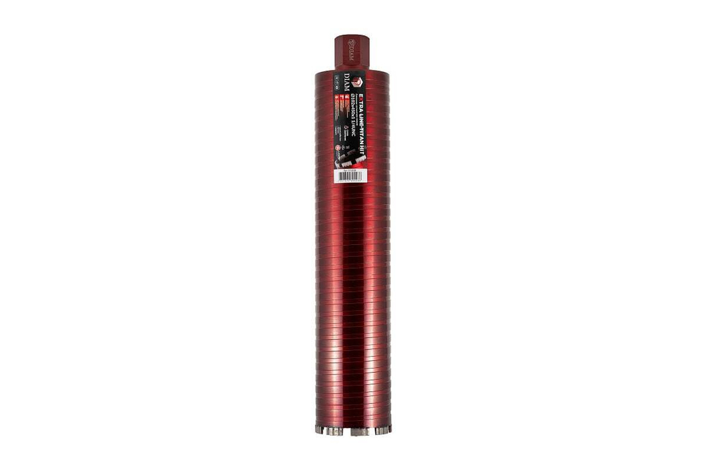 Коронка алмазная Diam САСС Extra Line Titan HIT 102x450 мм, 5 сегментов, 1 1/4 UNC, армированный бетон 313038