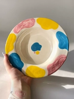 Тарелка фигурная с принтом OLA OLA