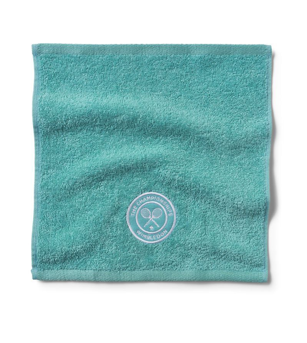 Полотенце теннисное Wimbledon Face 2P - aqua blue/sky blue
