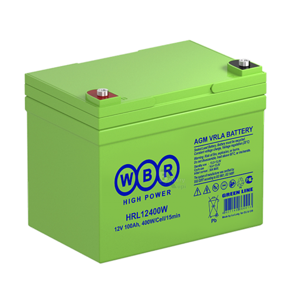 Аккумулятор WBR HRL 12400W (AGM)