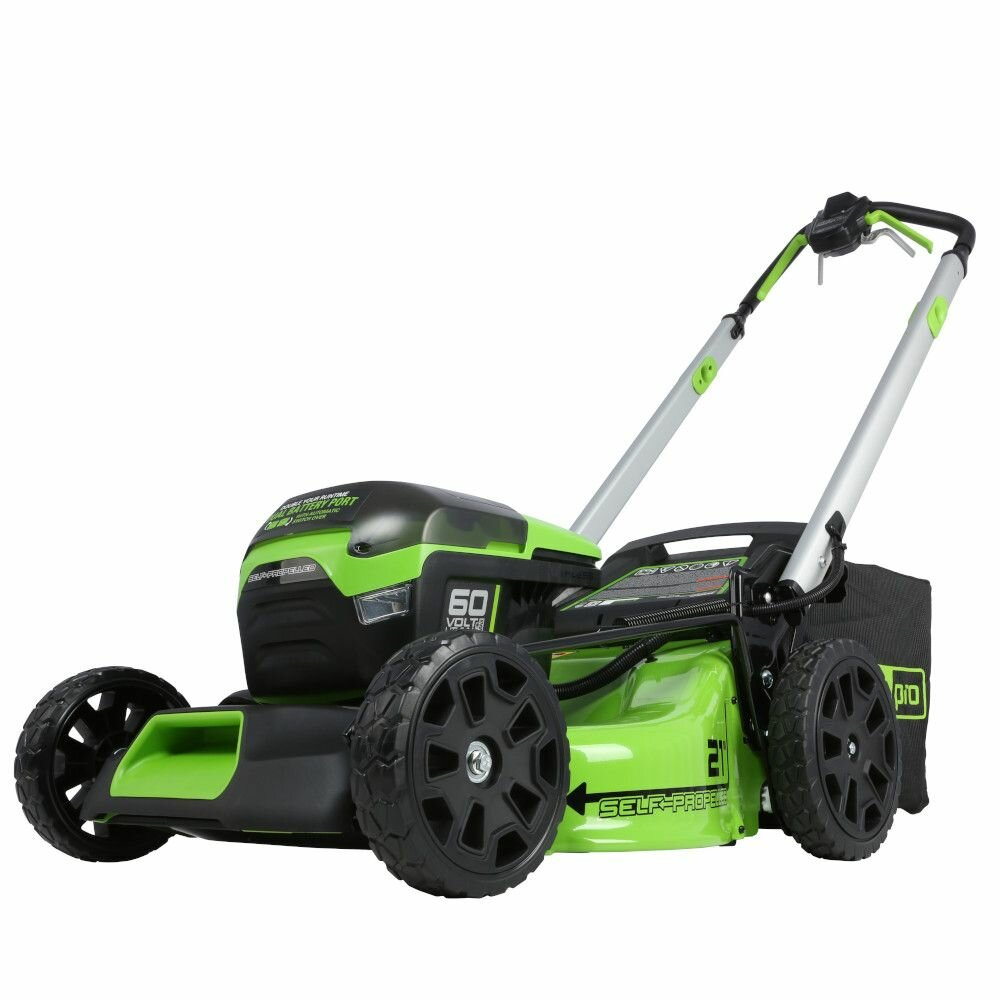 Газонокосилка аккумуляторная самоходная GREENWORKS GD60LM51SP 60В,51см,б/щ,без АКБ и ЗУ (2514307)