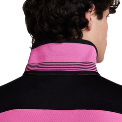 Мужское теннисное поло Nike Court Dri-Fit Advantage Polo - playful pink/black/black