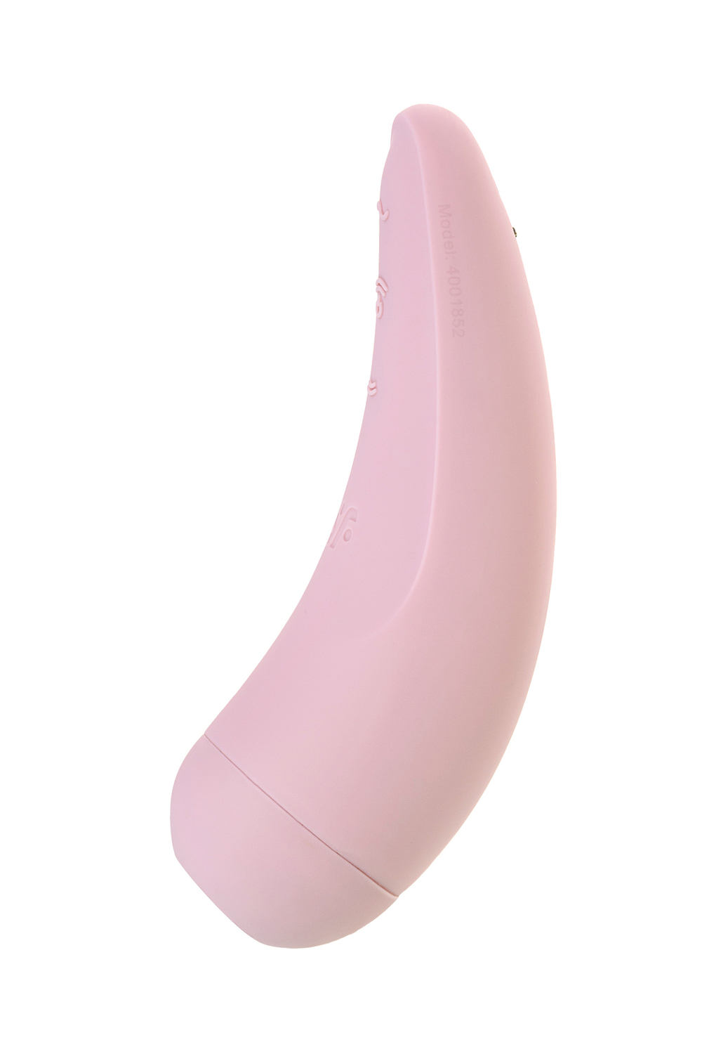 Вакуум-волновой бесконтактный стимулятор клитора Satisfyer Curvy 2+, силикон, розовый, 13,41 см.