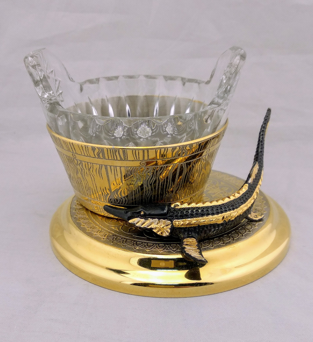 Икорница "Золотая кадка" N3