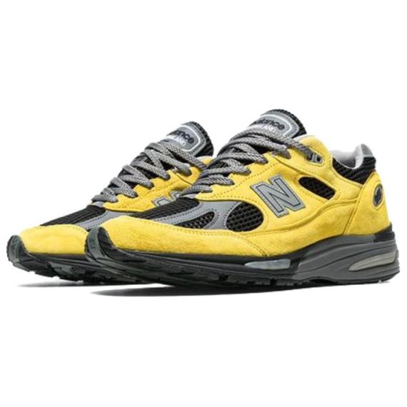 New Balance NB 991 V2 Беговые кроссовки Низкие Желтые Унисекс