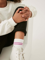 Джоггеры с флисовой подкладкой для девочки Next D50-897, Черный